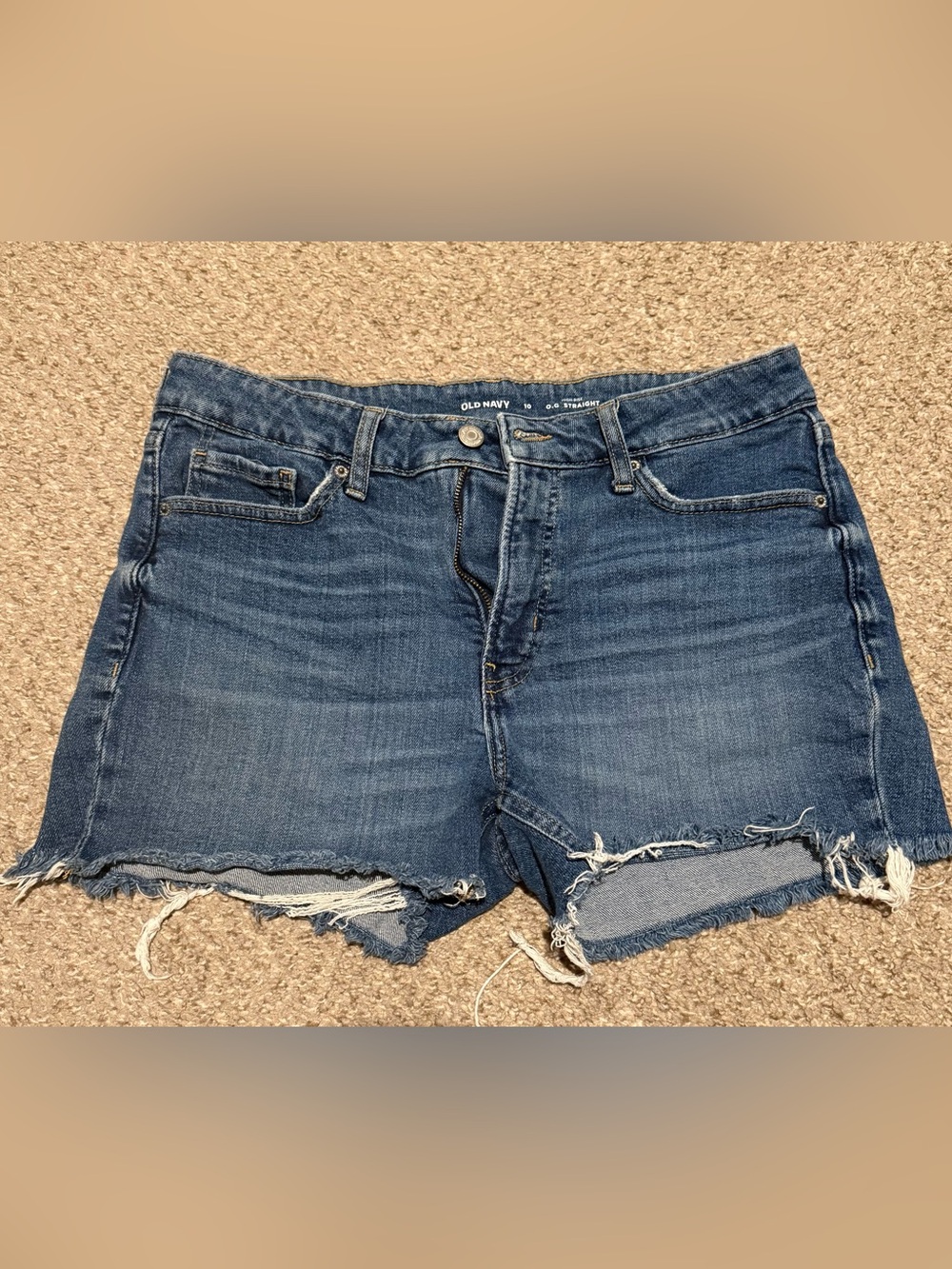 Old Navy Women's Distressed Denim Shorts Size 10